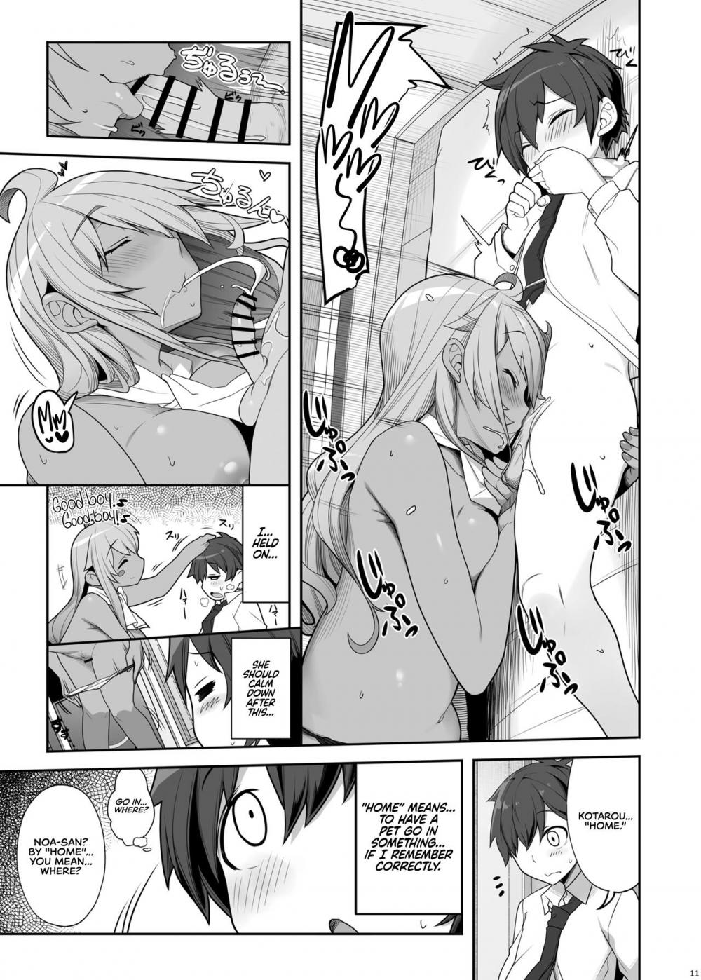 Hentai Manga Comic-Being Treated Like a Pet by a Sexy & Quiet Onee-San-Read-11